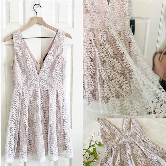 🤍Lulu’s Heart Lace Dress 🤍 - Picture 7 of 15